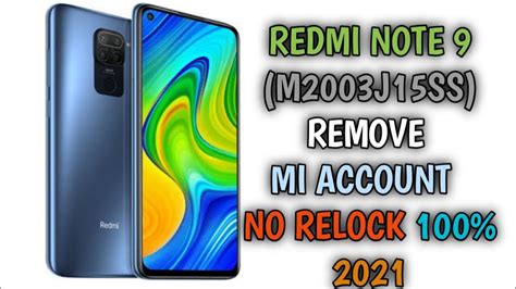 redmi m2003j15ss firmware.